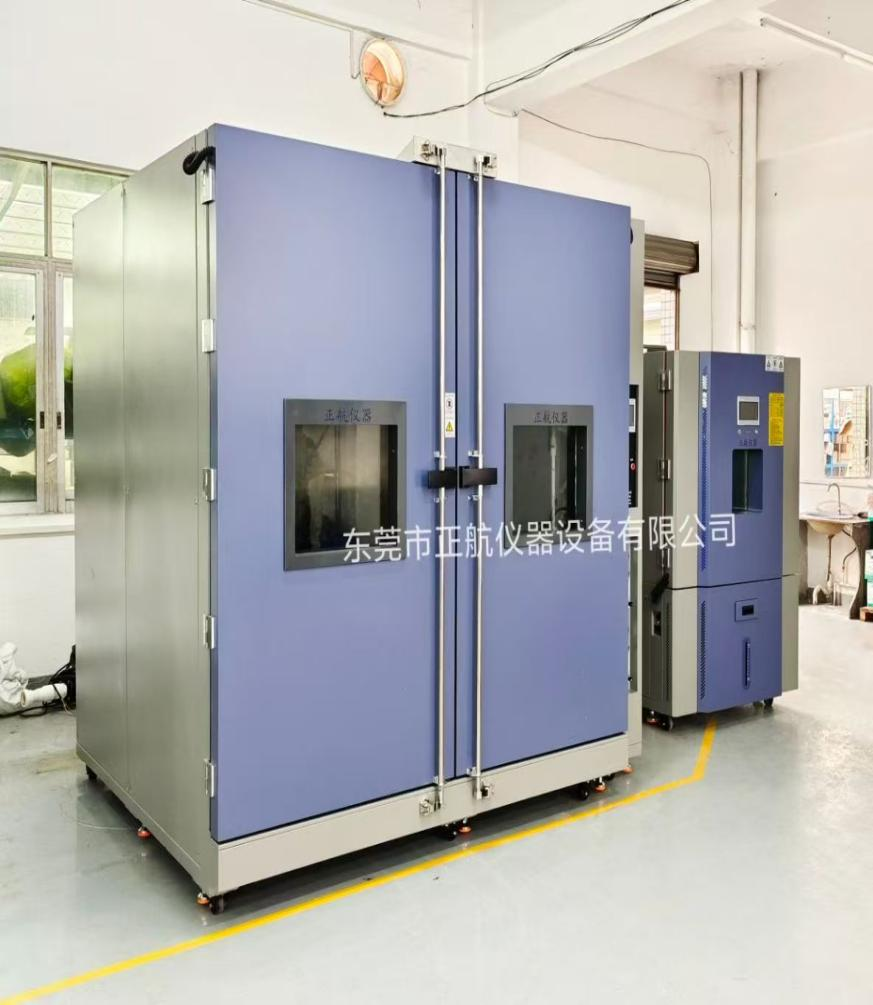 恒溫恒濕試驗箱，步入室淋雨箱送貨中山客戶公司